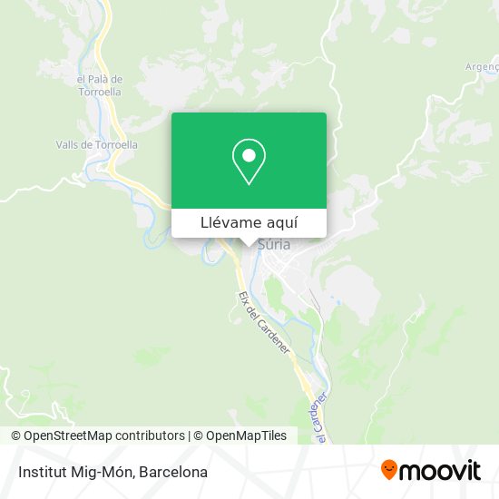 Mapa Institut Mig-Món