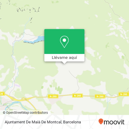 Mapa Ajuntament De Maià De Montcal