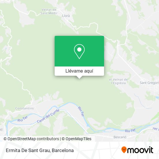 Mapa Ermita De Sant Grau