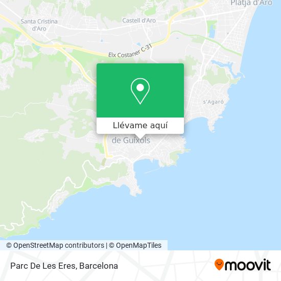 Mapa Parc De Les Eres