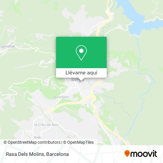 Mapa Rasa Dels Molins