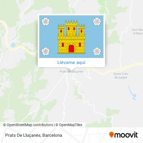 Mapa Prats De Lluçanès