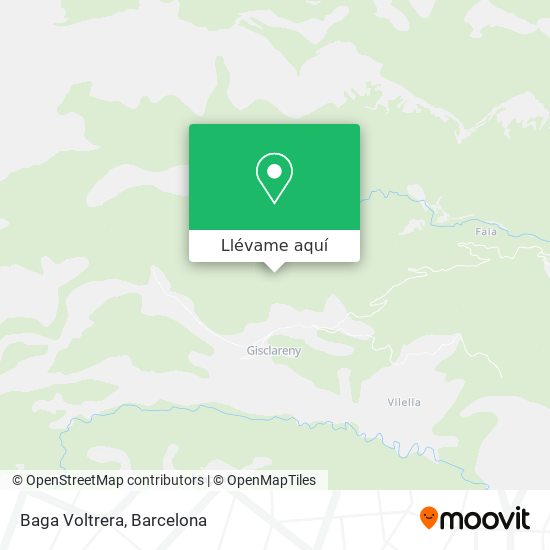 Mapa Baga Voltrera