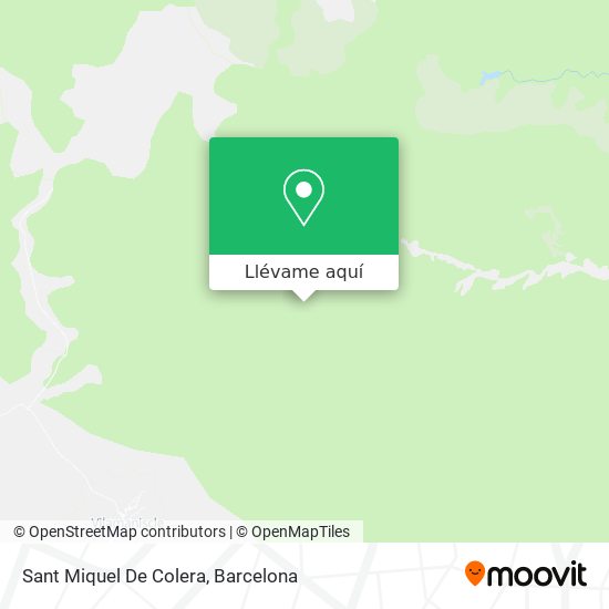 Mapa Sant Miquel De Colera