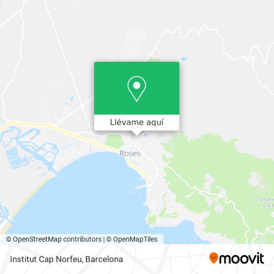 Mapa Institut Cap Norfeu