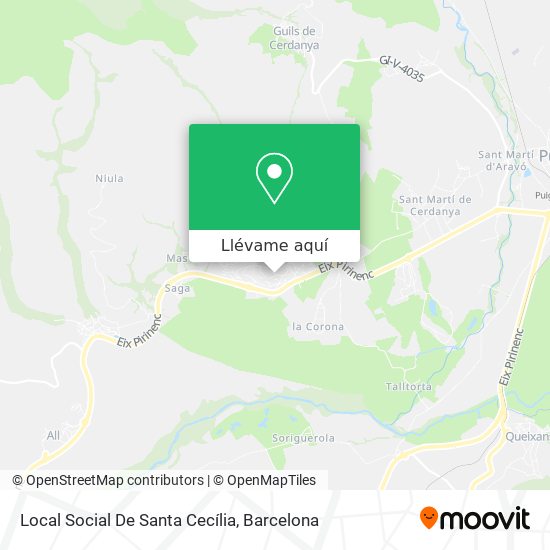 Mapa Local Social De Santa Cecília