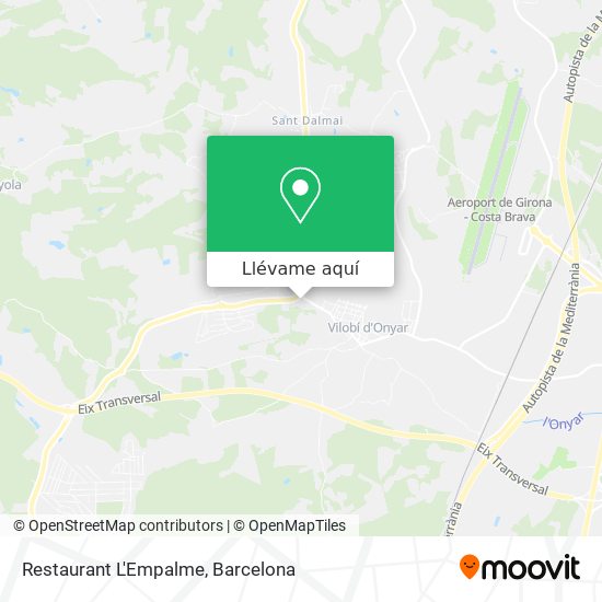 Mapa Restaurant L'Empalme