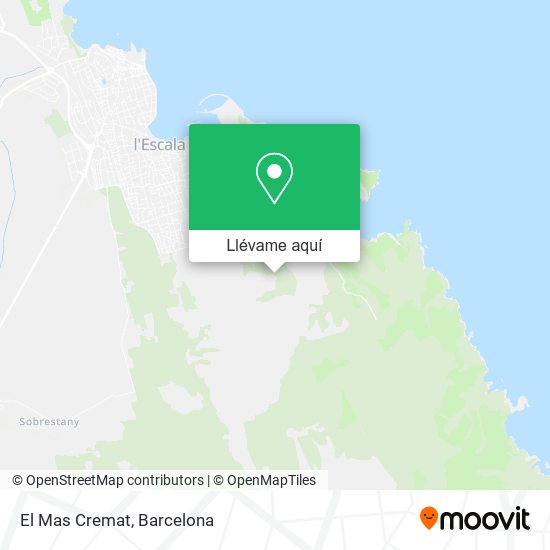Mapa El Mas Cremat
