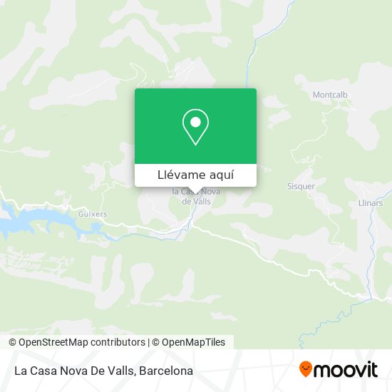 Mapa La Casa Nova De Valls