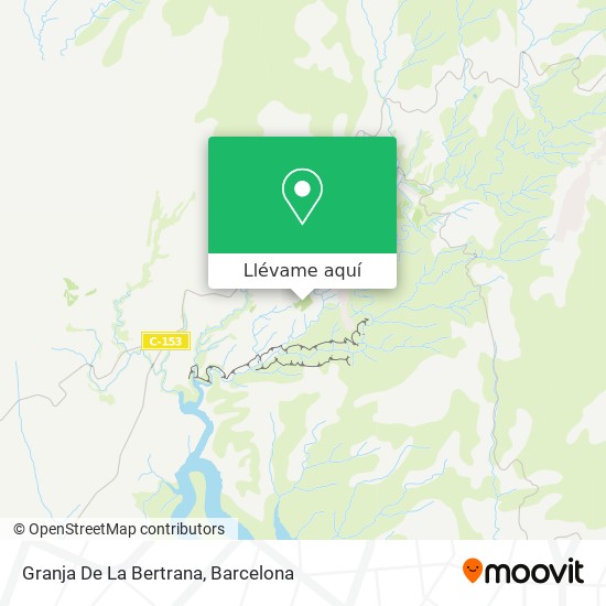 Mapa Granja De La Bertrana
