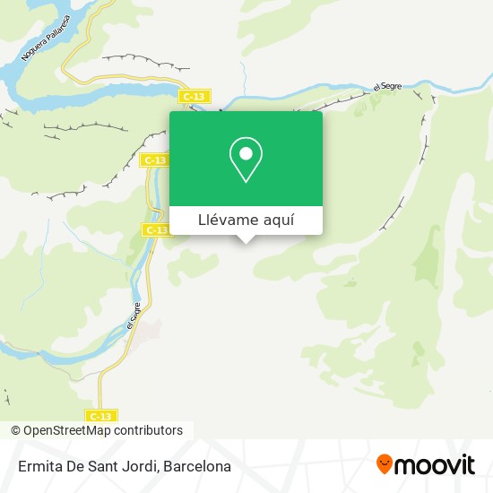 Mapa Ermita De Sant Jordi