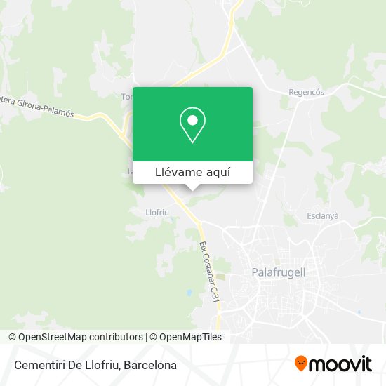 Mapa Cementiri De Llofriu