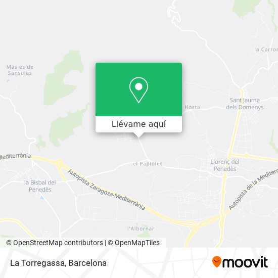 Mapa La Torregassa