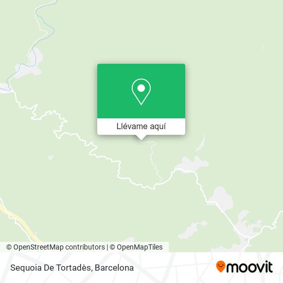 Mapa Sequoia De Tortadès