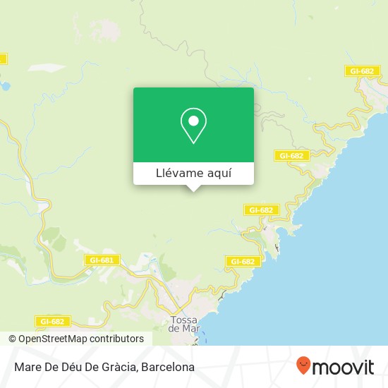 Mapa Mare De Déu De Gràcia