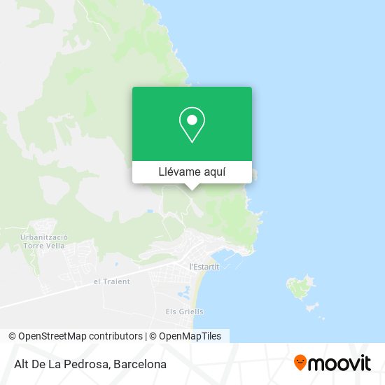 Mapa Alt De La Pedrosa