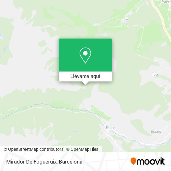 Mapa Mirador De Fogueruix