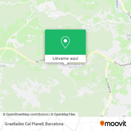 Mapa Graellades Cal Planell