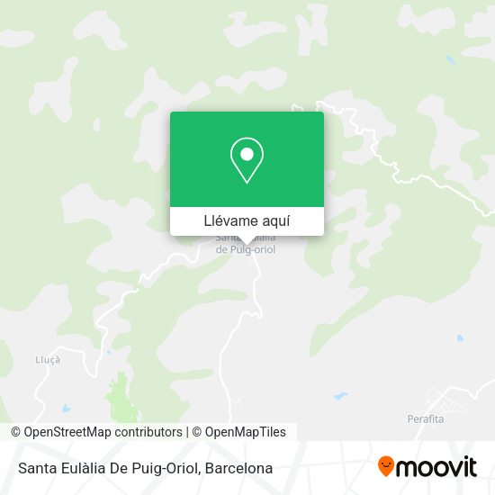 Mapa Santa Eulàlia De Puig-Oriol