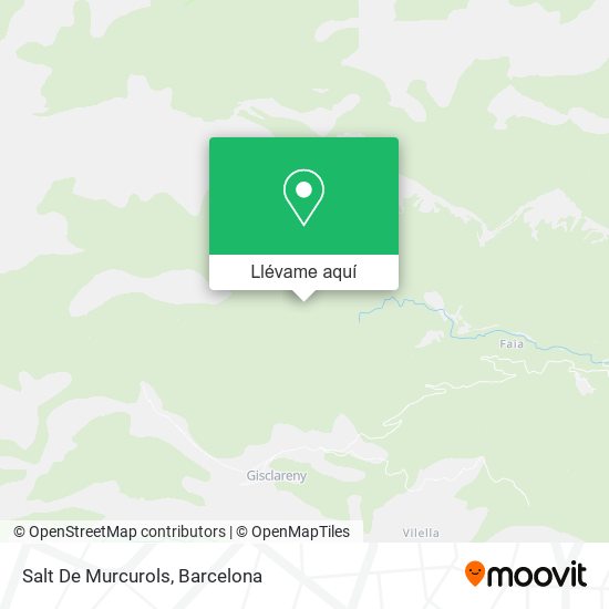 Mapa Salt De Murcurols