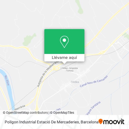 Mapa Polígon Industrial Estació De Mercaderies