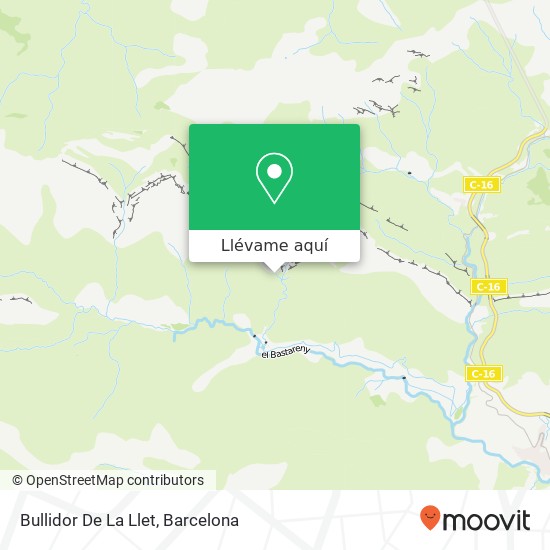 Mapa Bullidor De La Llet