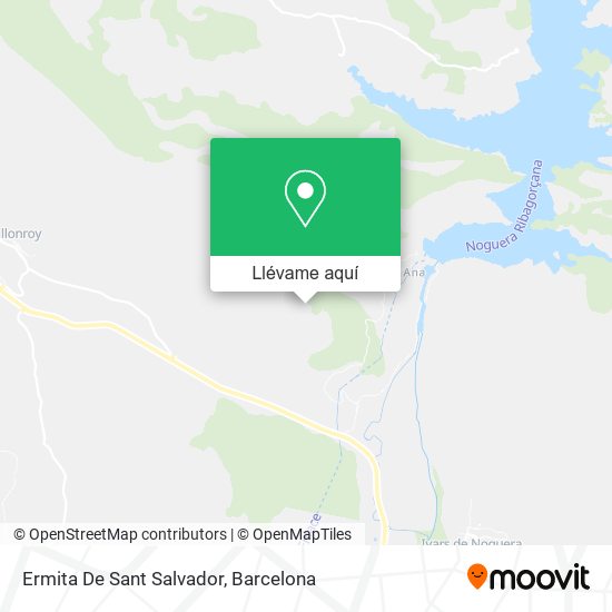Mapa Ermita De Sant Salvador