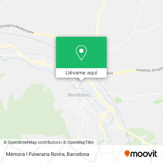 Mapa Mémora I Funeraria Rovira