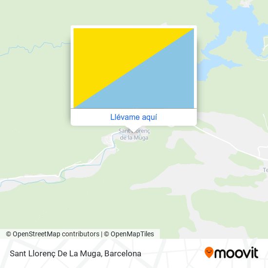 Mapa Sant Llorenç De La Muga