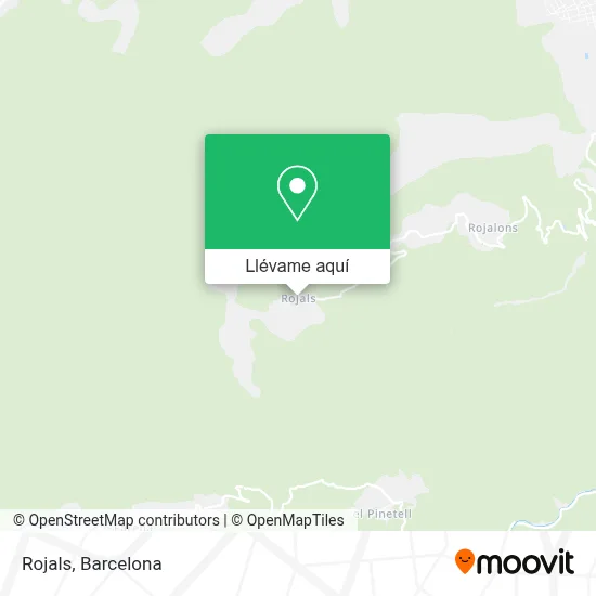 Mapa Rojals