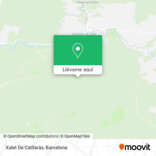 Mapa Xalet De Catllaràs