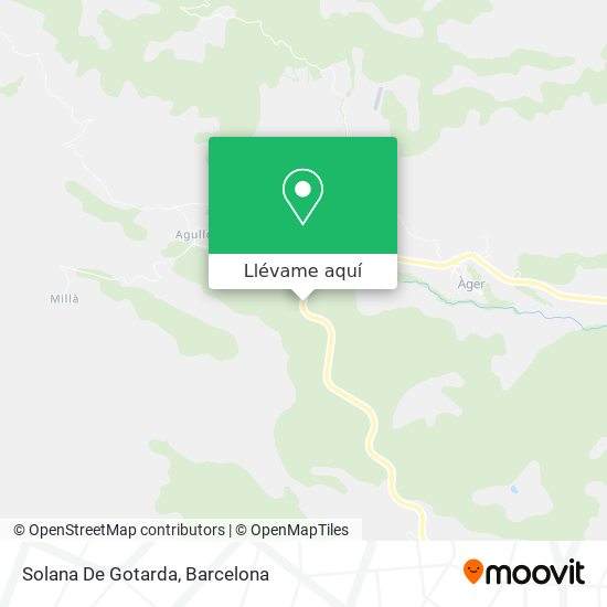 Mapa Solana De Gotarda