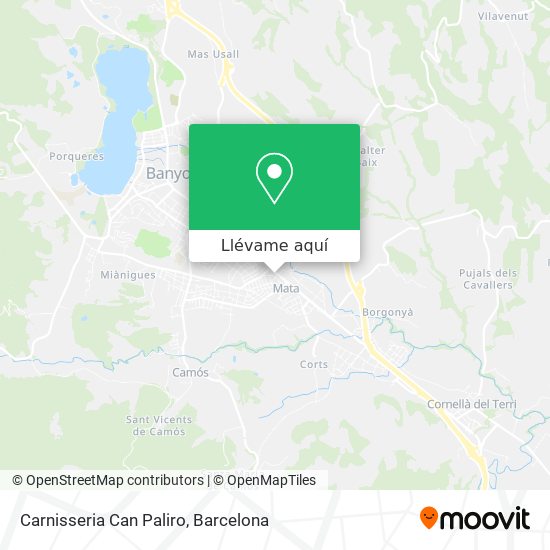 Mapa Carnisseria Can Paliro