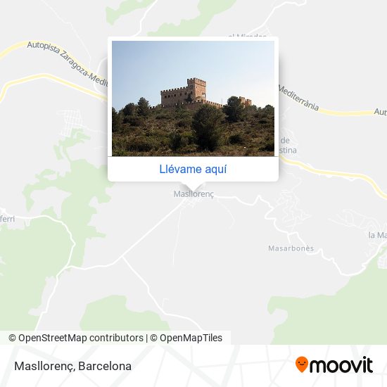 Mapa Masllorenç
