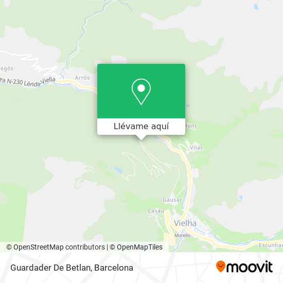 Mapa Guardader De Betlan