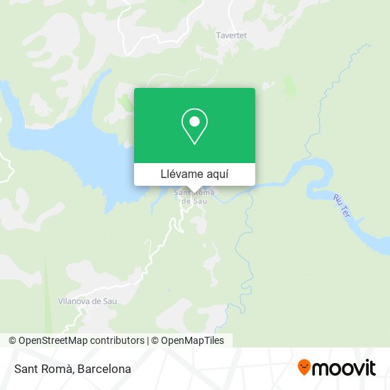 Mapa Sant Romà