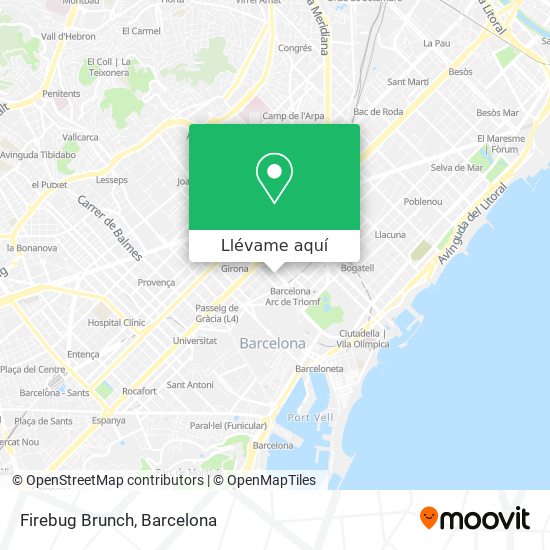 Mapa Firebug Brunch