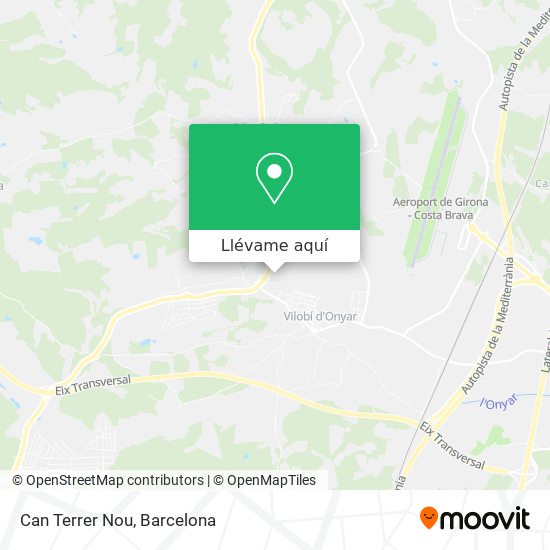 Mapa Can Terrer Nou