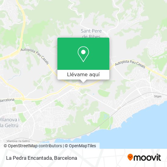Mapa La Pedra Encantada