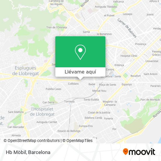 Mapa Hb Mòbil