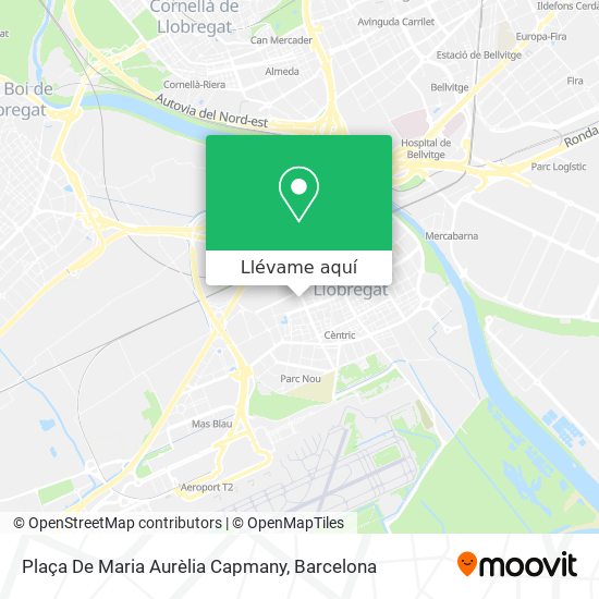 Mapa Plaça De Maria Aurèlia Capmany