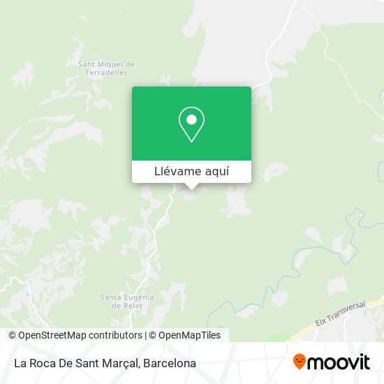 Mapa La Roca De Sant Marçal