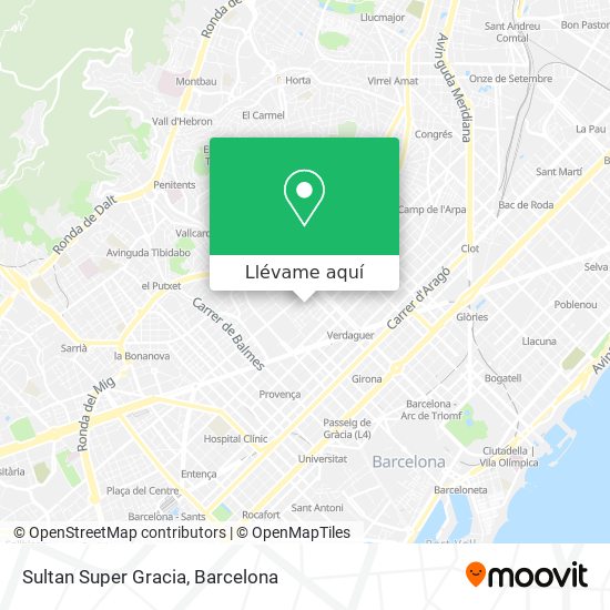 Mapa Sultan Super Gracia
