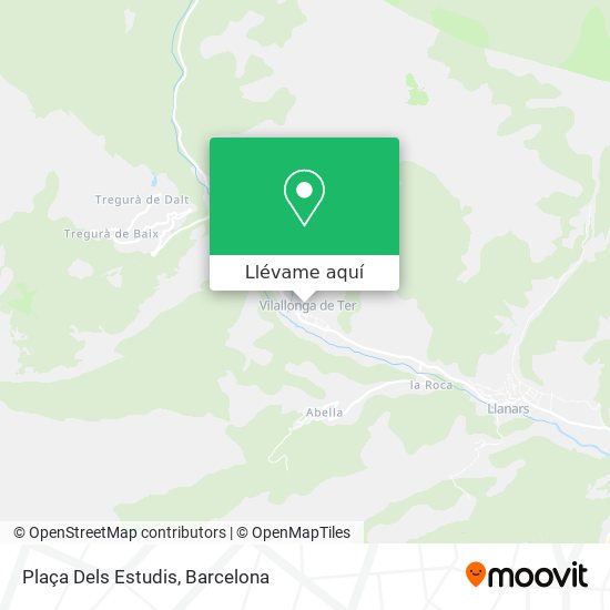 Mapa Plaça Dels Estudis