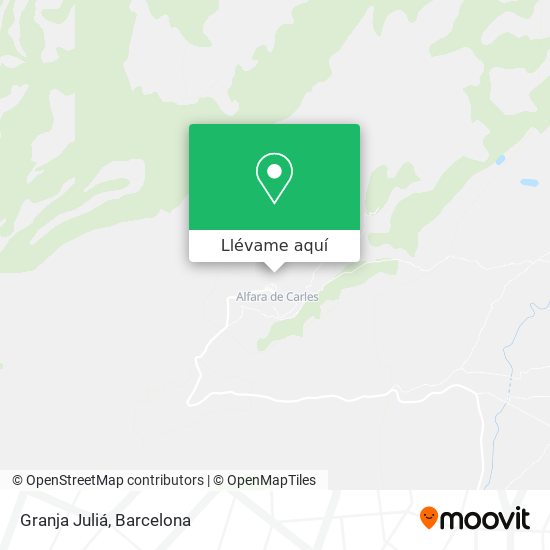 Mapa Granja Juliá