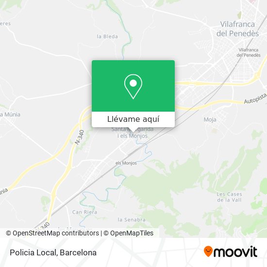 Mapa Policia Local