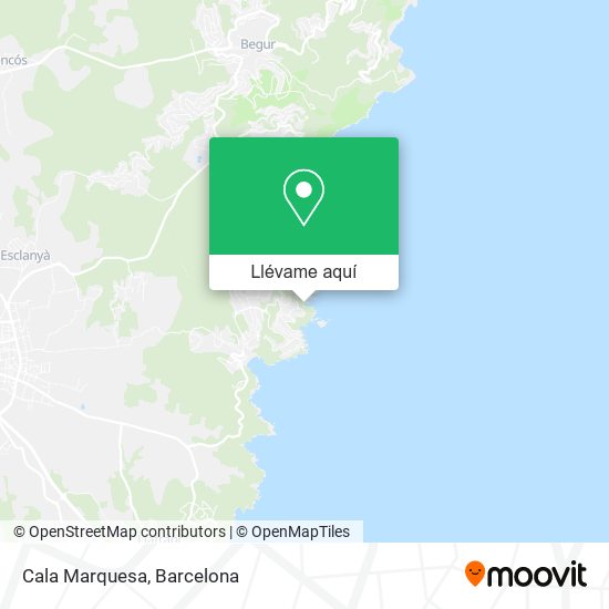 Mapa Cala Marquesa