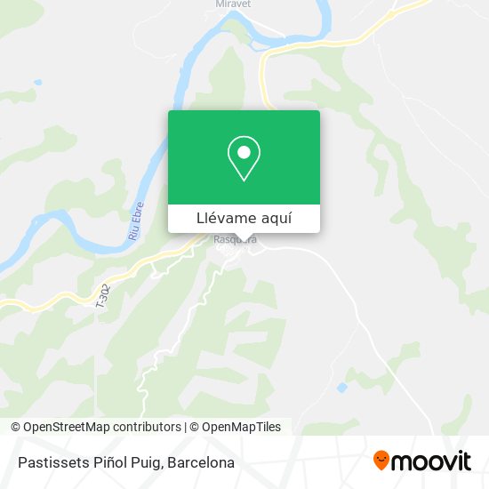 Mapa Pastissets Piñol Puig