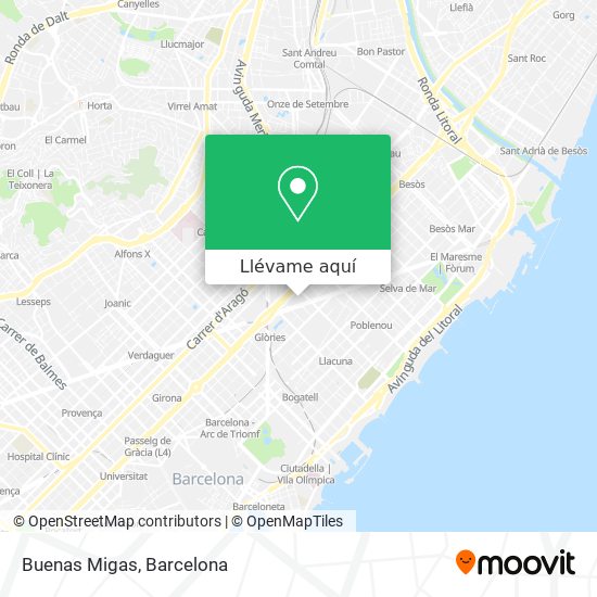 Mapa Buenas Migas