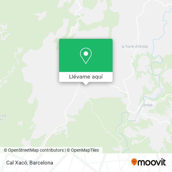 Mapa Cal Xacó